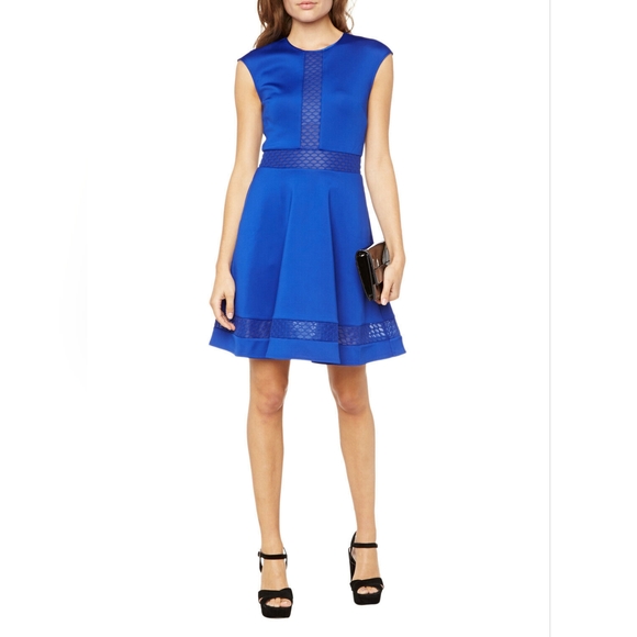 Ted Baker London Dresses & Skirts - TED BAKER Glorry Blue Fit&Flare Full Circle Skirt Skater Dress Size 2TB USSize 6